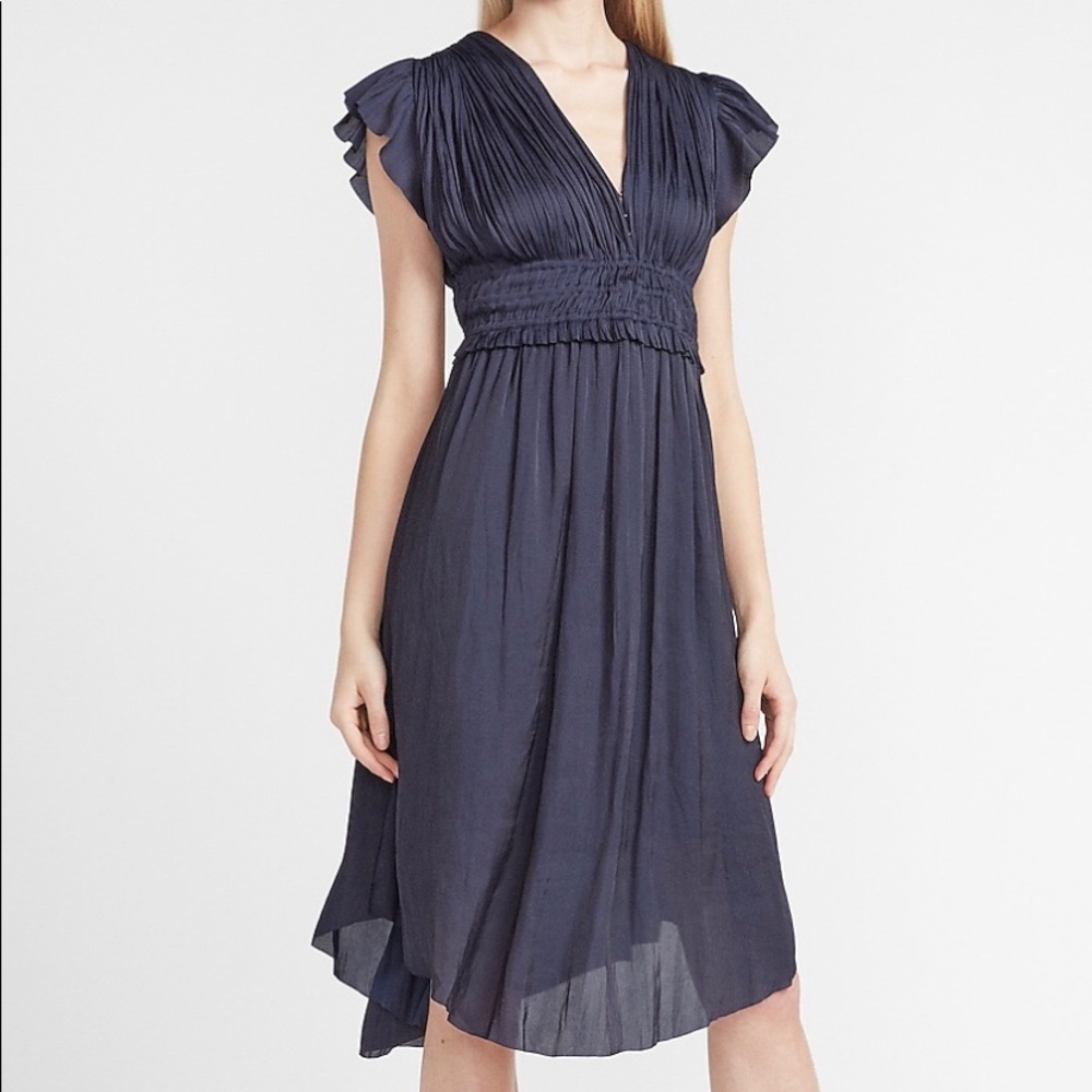 Navy blue dress